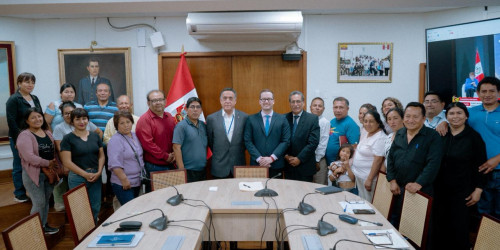 Portada Publicación Mesa de Trabajo junto a Cofopri y dirigentes de Punchauca, Carabayllo